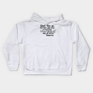 Quote21 Kids Hoodie